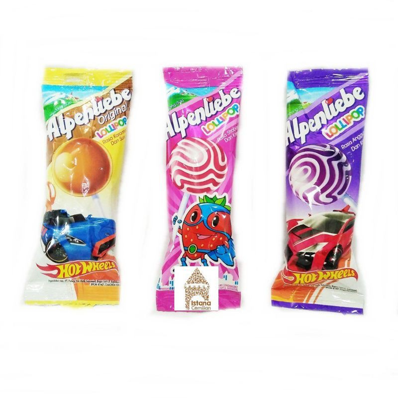 

PERMEN LOLLIPOP ALPENLIEBE CARAMEL STRAWBERRY MIX BERRIES HARGA PER PCS