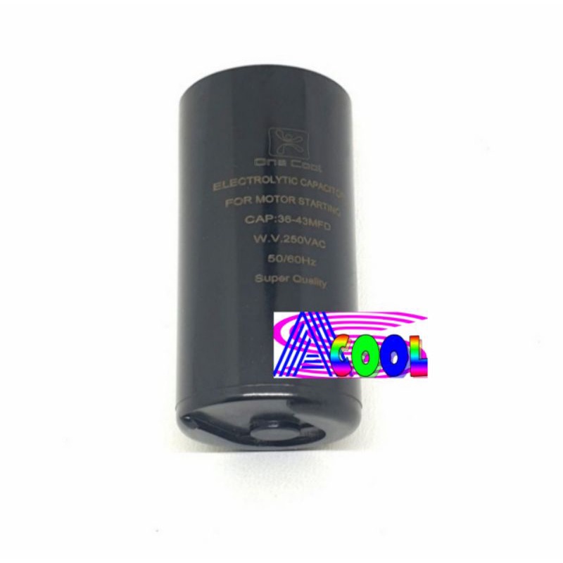 Kapasitor Starting 36-43 uf 250V/Capacitor/Capasitor Motor 36-43 Mikro