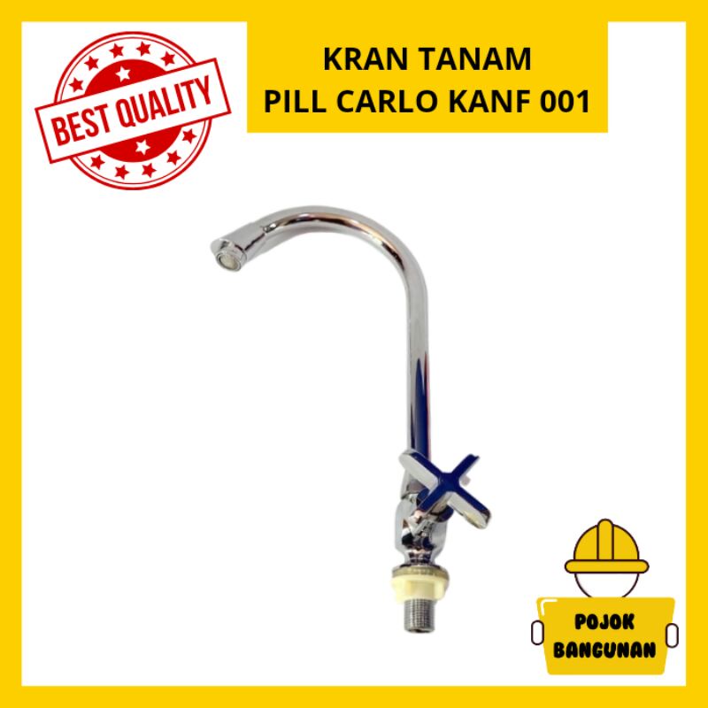 KRAN KERAN ANGSA WASTAFEL AIR CUCI PIRING TANGAN KAMAR MANDI SOWER STAINLESS KUNINGAN Pill Carlo KAN