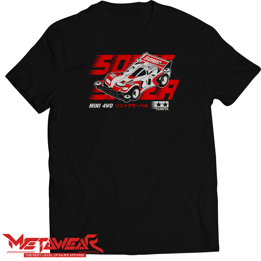  KAOS  BAJU  GAME DISTRO MURAH  TAMIYA SONIC SABER Shopee  