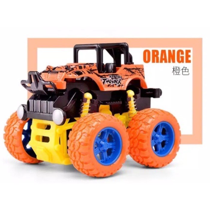 mainan anak Monster Zap Mainan Mobil Jip Zap JEEP ZEP JEP TRUCK Off Road 4 Drive Inertial Bigfoot JEEP TOYS 360 derajat