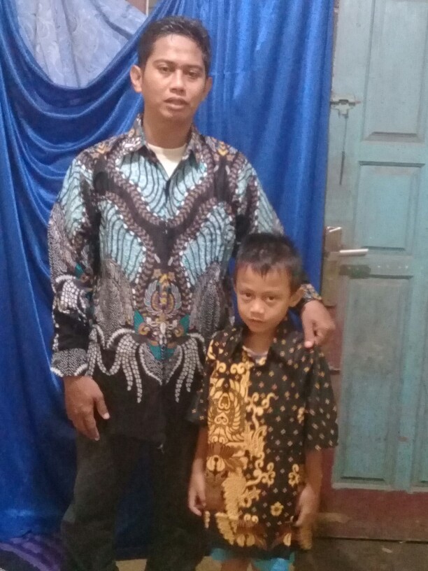 Batik Couple Keluarga Sania Ruffle Ori Ndoro Jowi Dnt Motif Gurita Kuning