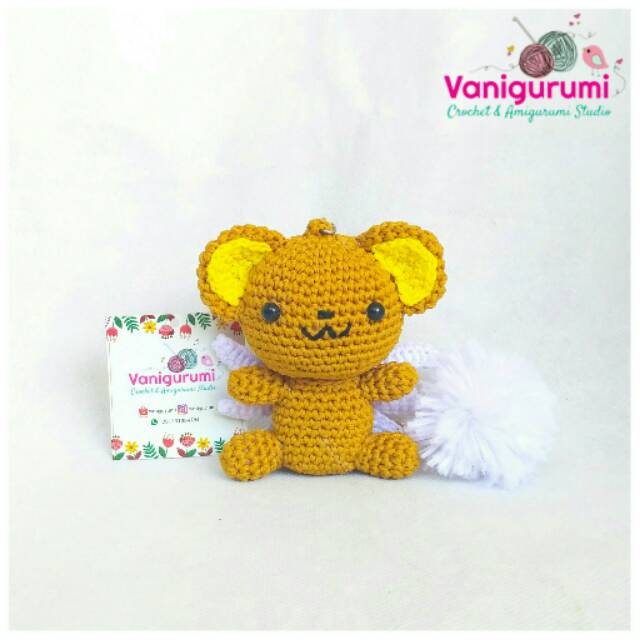Amigurumi boneka rajut Kero chan cardcaptor sakura