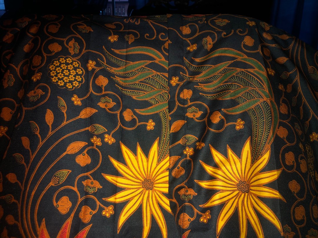 Maura Couple - Sania Ruffle Batik Couple Gamis Syari Set Kori Ndoro Jowi Dnt Garansi Termurah Shopee