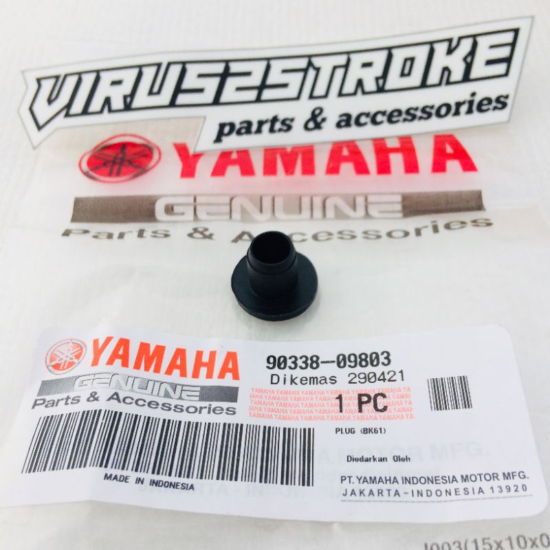 Karet Tutup Lubang Spion Yamaha F1ZR FIZR F1Z FIZ R Force 1 RX King R25 dll Universal Semua Motor Original YGP 90338-09803-2