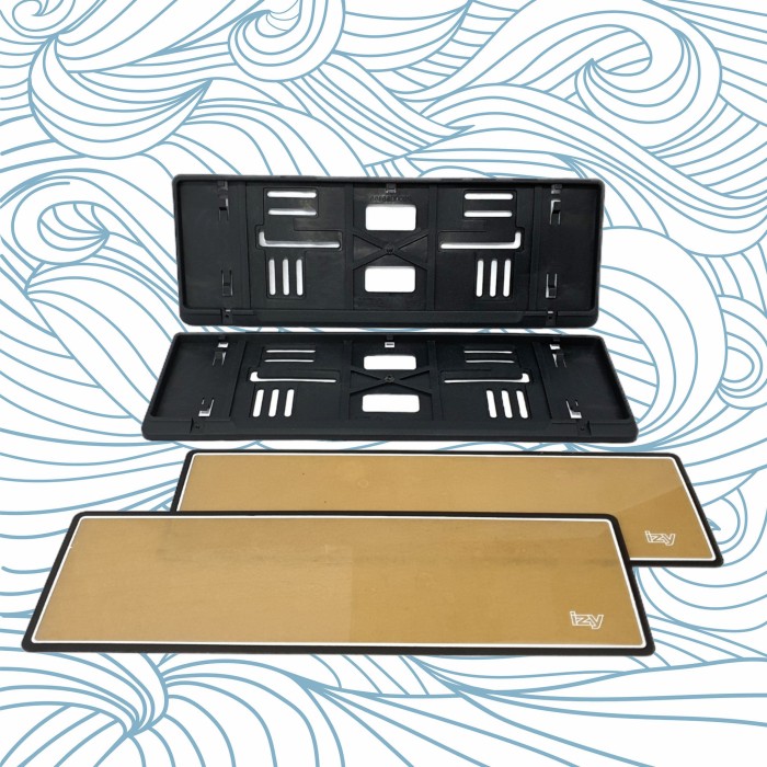 COVER TATAKAN DUDUKAN PLAT NOMOR MOBIL ECO SLIM SERIES ASTRA AKRILIK