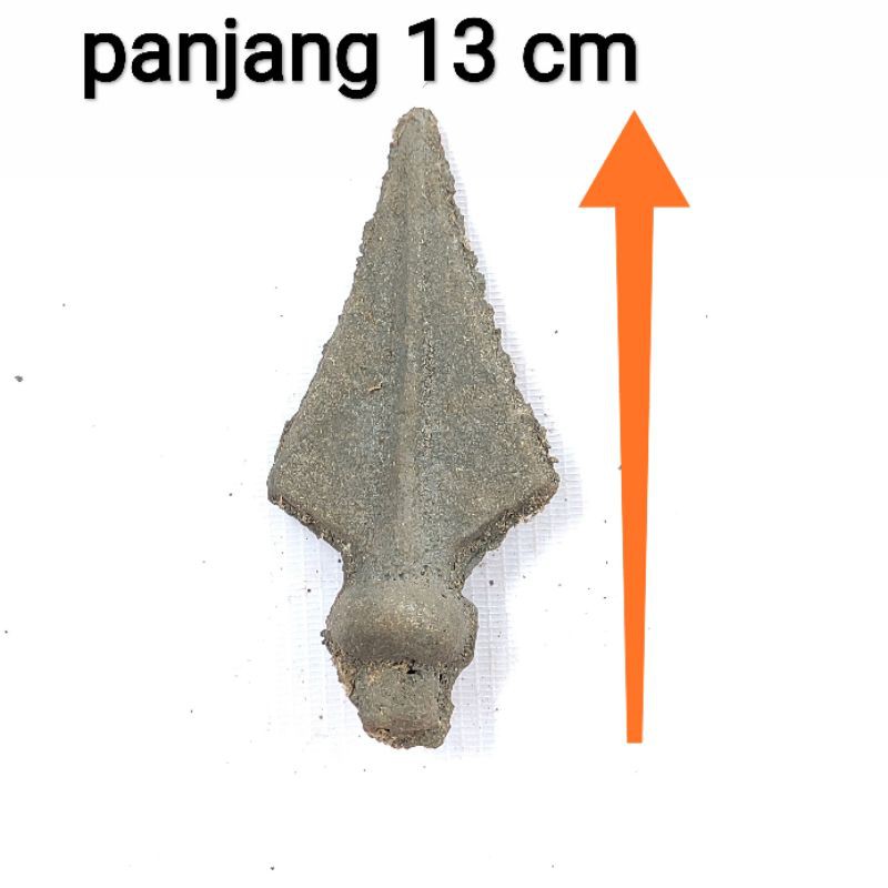 Ornamen Pagar Besi Cor Tombak Layar