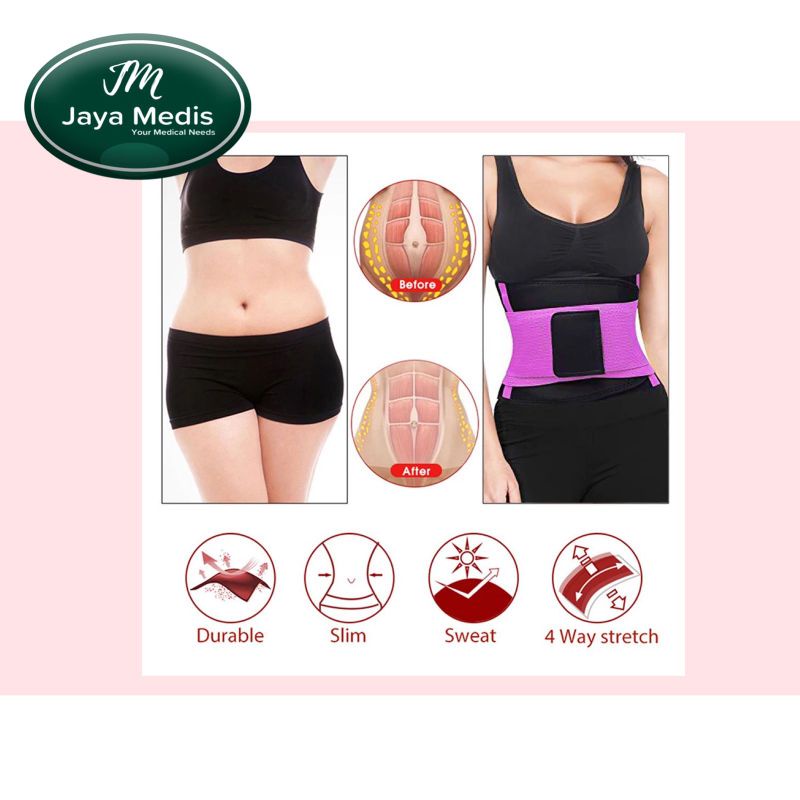 Korset Perut Pembakar Lemak - Perut Buncit - Pelangsing Badan - Hotshapers