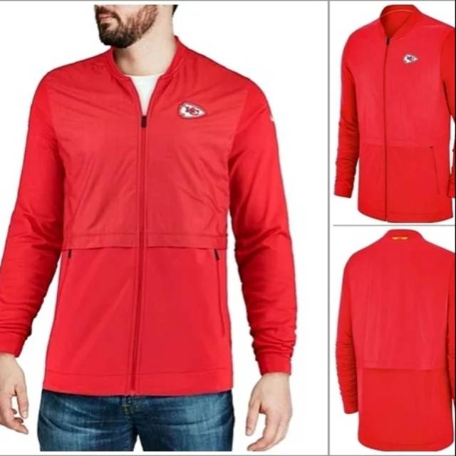 Jaket NFL Sideline Chiefs Hybrid By Nike Original