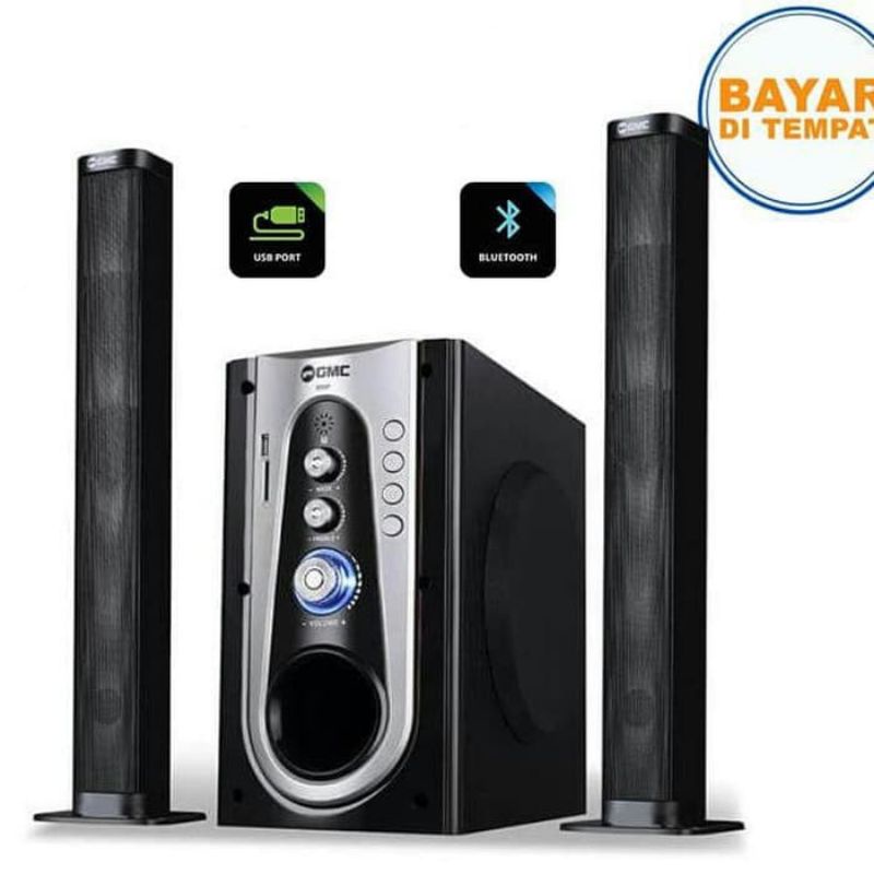 speaker bluetooth gmc 886p home teather