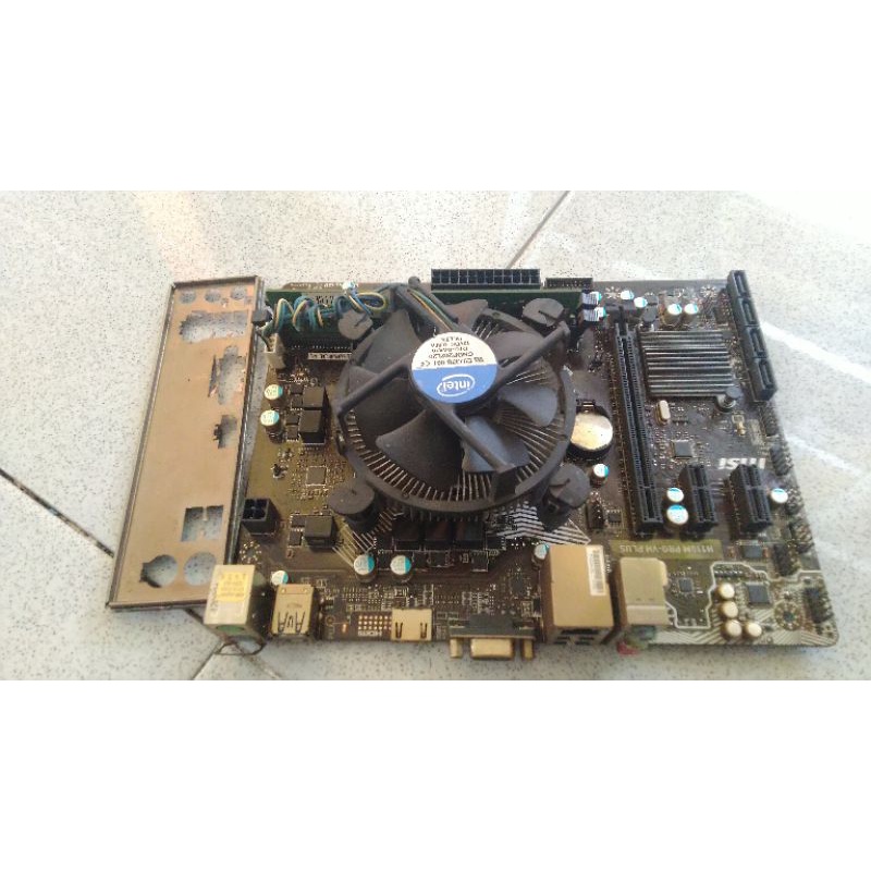 paket motherboard H110 plus G4560 plus eam ddr4