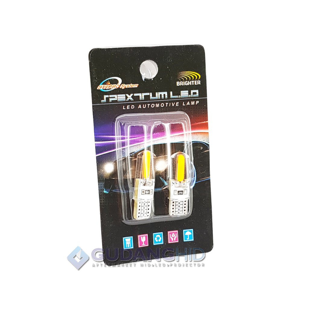 Spextrum LED Lampu Senja T10 Jelly COB Plasma Gel 12V