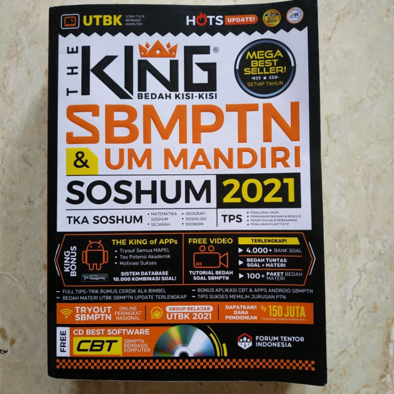 (PRELOVED) THE KING SBMPTN SOSHUM