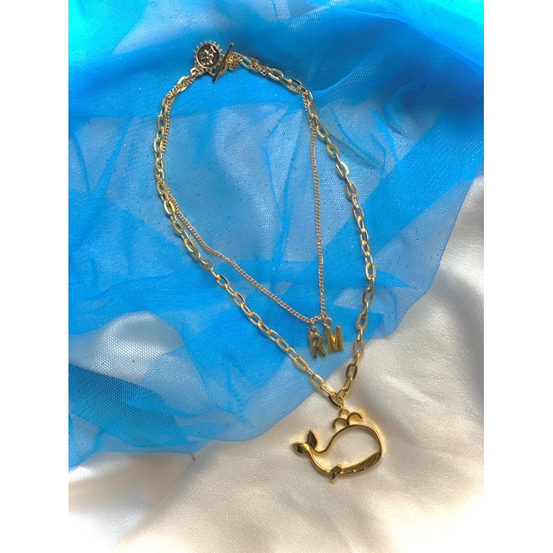 Kalung/aksesoris BTS with whale