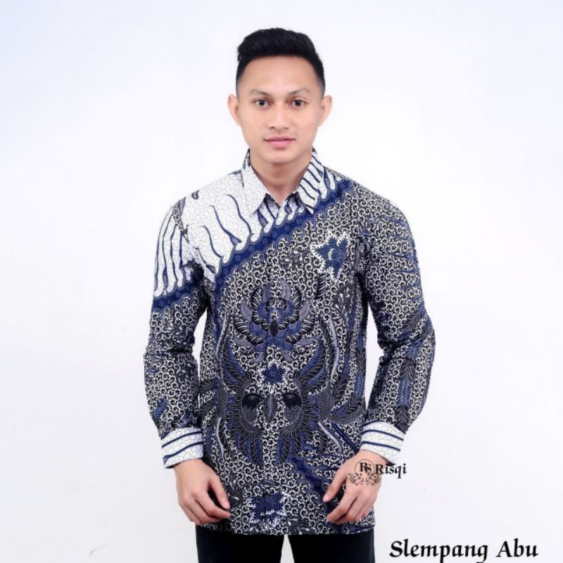 KEMEJA BATIK PRIA LENGAN PANJANG / KEMEJA BATIK MURAH / KEMEJA BATIK PRIA M L XL XXL