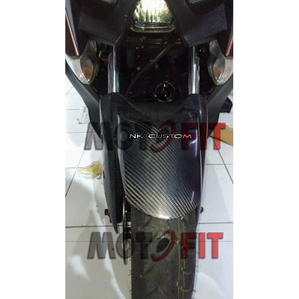 Yamaha Xmax Front Fender Spakboard Depan Carbon Kevlar xmax hugger