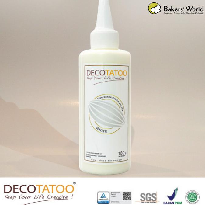 

Pewarna Makanan - Decotatoo - Putih (White Cocoa Butter) 180gr ---NEW---