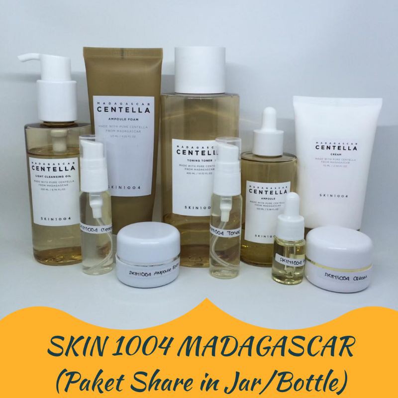 Jual SKIN1004 MADAGASCAR CENTELLA ASIATICA (Paket Share In Jar/Bottle ...