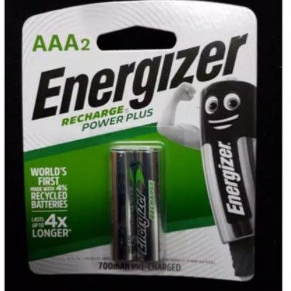 Baterai AAA rechargeable Energizer