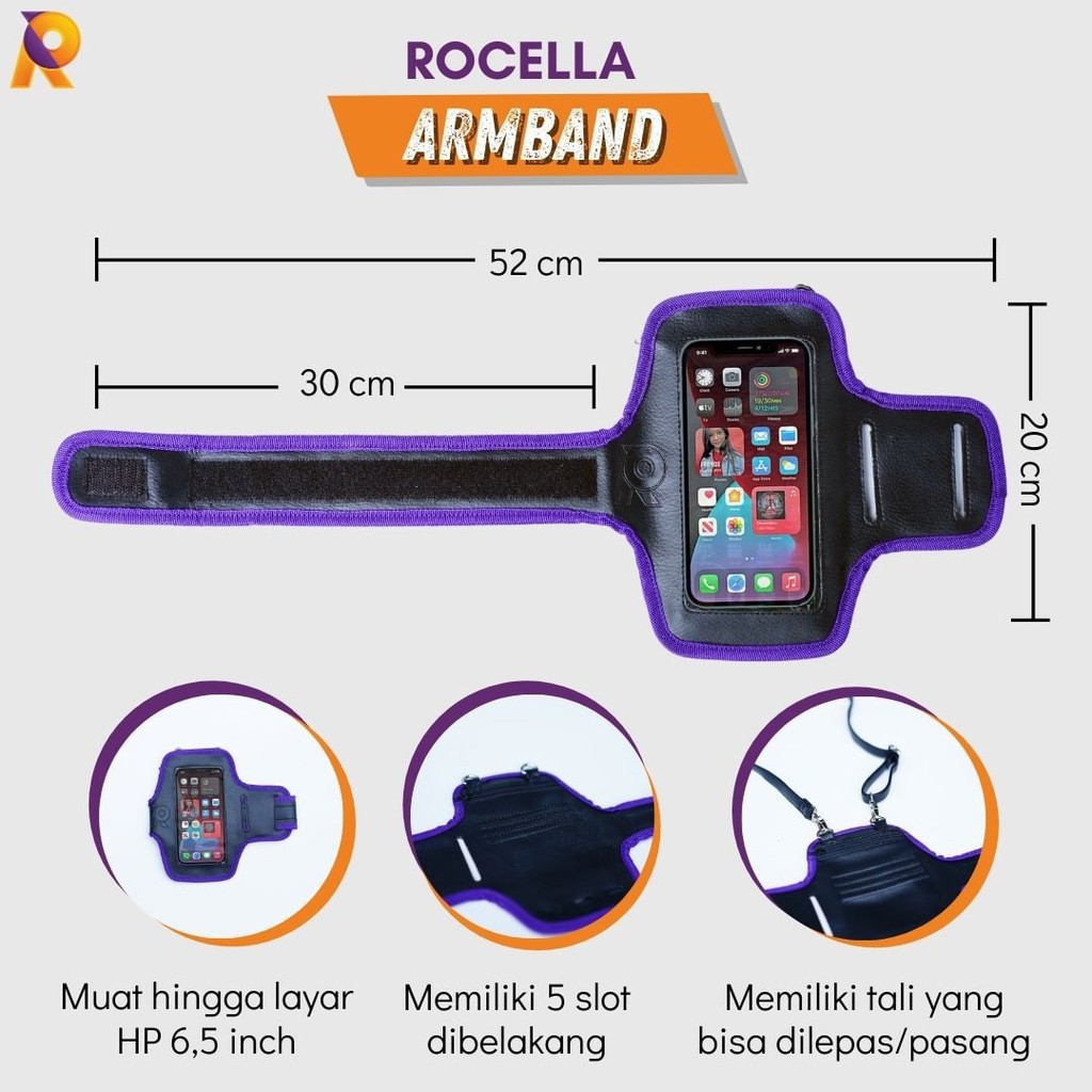 (TERBARU) ROCELLA ARMBAND // ACCESSORIES OLAH RAGA PRIA DAN WANITA //ACCESSORIES HP OLAH RAGA