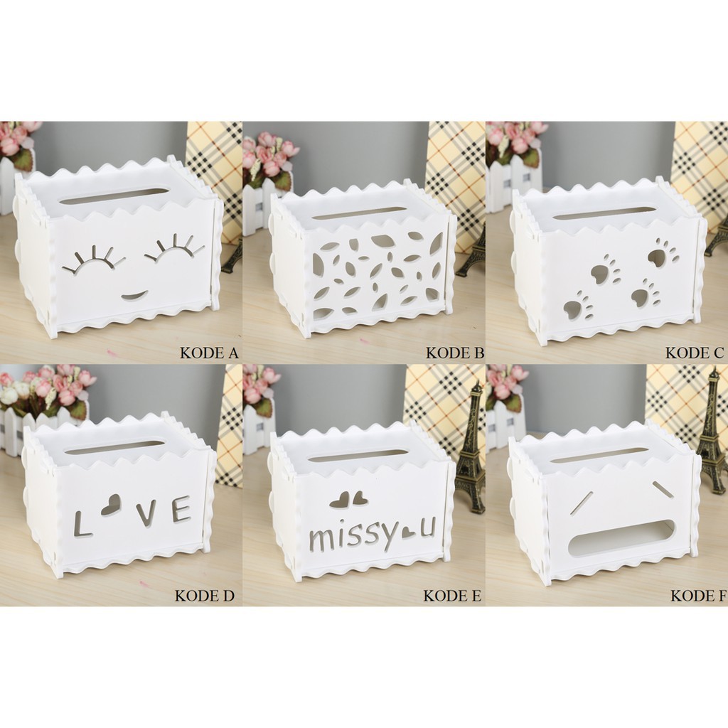 MOGYMOGY HL0066 Kotak Tisu Box Tissue Vintage Tempat Tisu