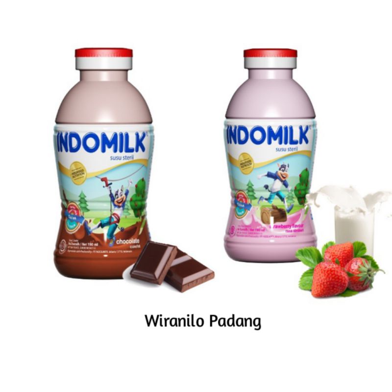 

Indomilk Coklat & Strawberry 190 ml - Wiranilo Padang