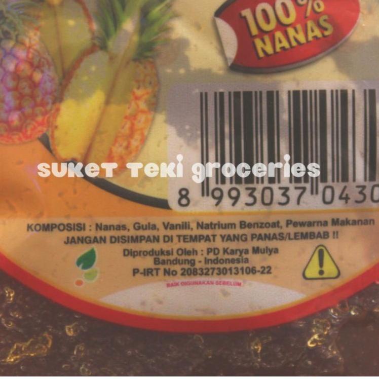 

[KODE 0GPQH] Isian Nastar / Selai Nanas Nastar Donny California 500gr READY Gosend