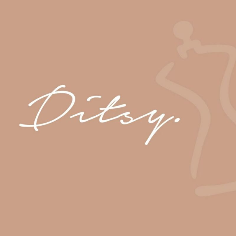 ditsy raisel vintage black size XS