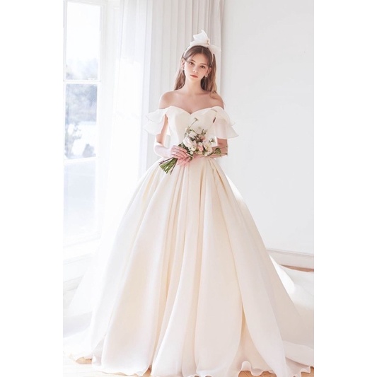 wedding dress korean style