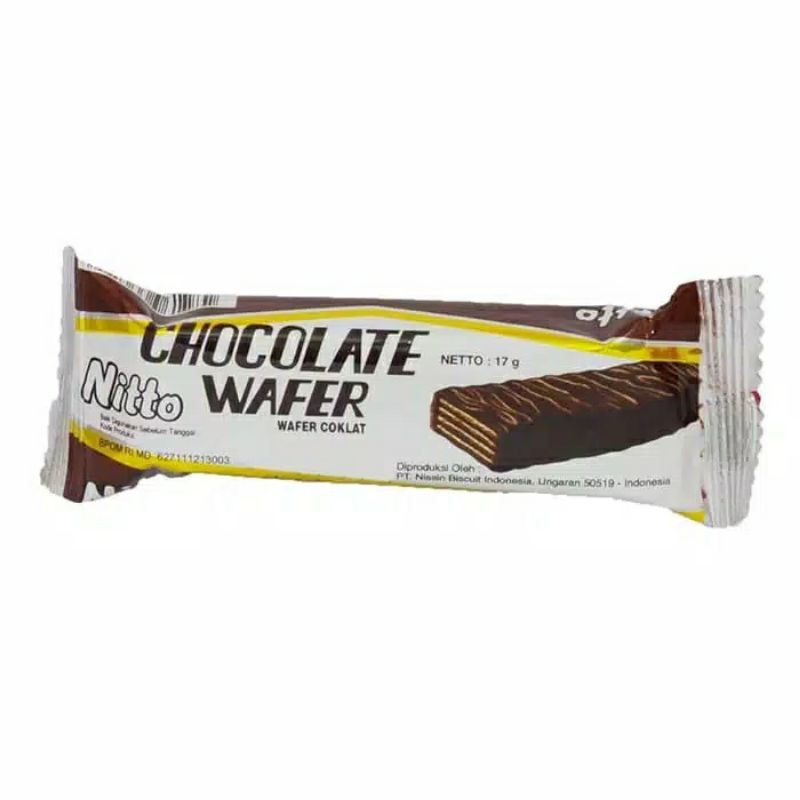 

Wafer Coklat Nitto isi 10 pcs