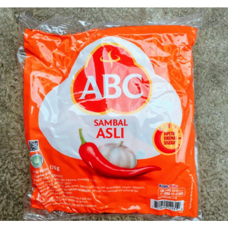 

Saus sambal ABC stik 22x8gr