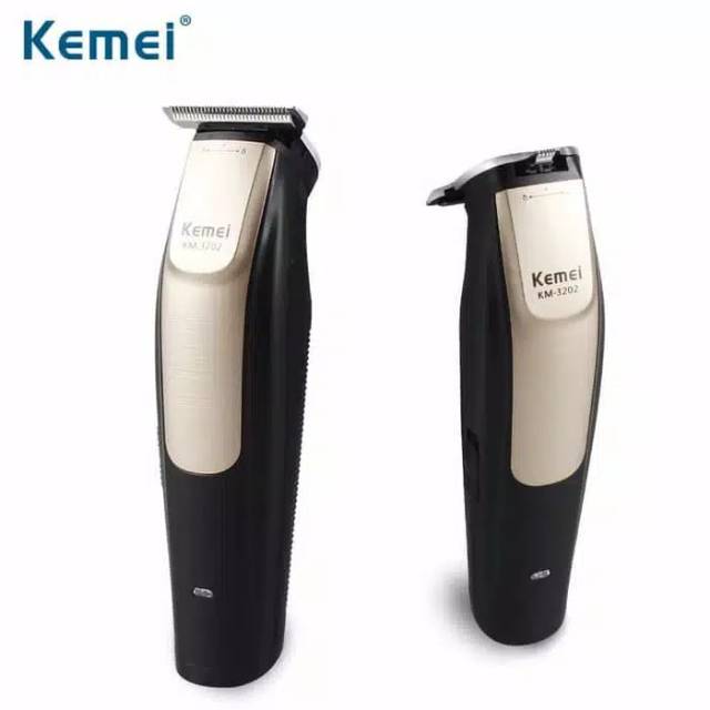 KEMEI KM-3202 PROFESIONAL CLIPPER KEMEI 2 IN 1 ALAT CUKUR RAMBUT