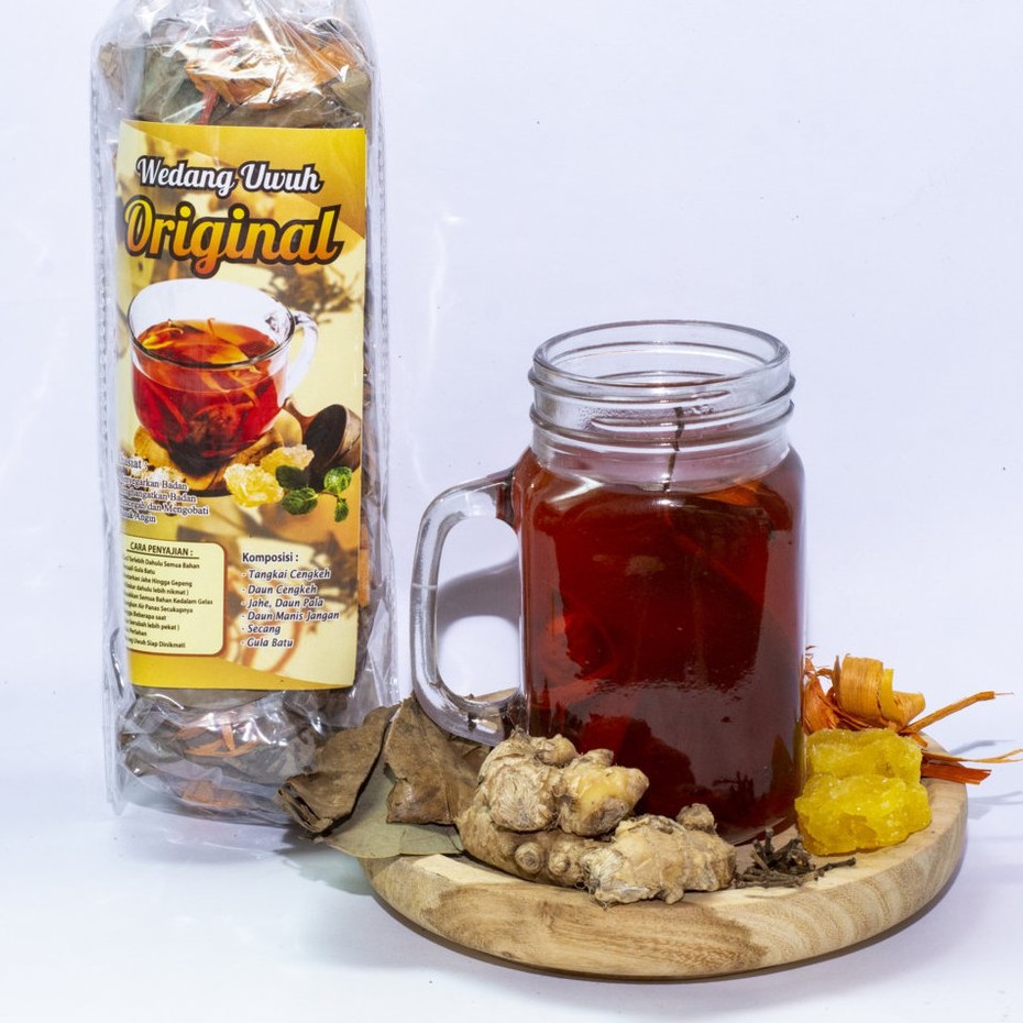 Wedang Uwuh Komplit Khas Imogiri Jogja Wedhang Uwuh Minuman Herbal Ekstrak Jahe Rempah Alami