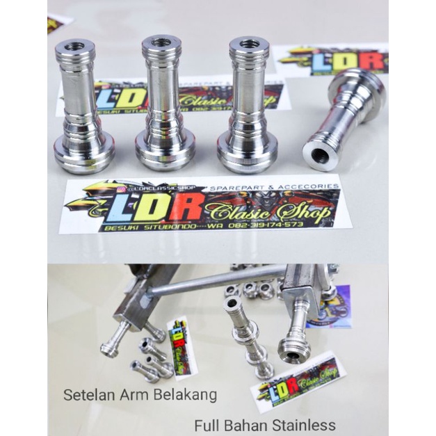 baut arm belakang / monel belakang stainless steel