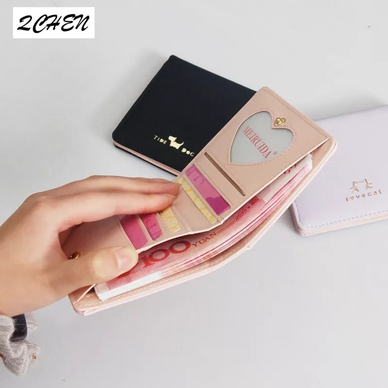 Dompet A34 Fashion Wanita KC124 Dompet Import Murah Lipat Kecil Lucu Cantik