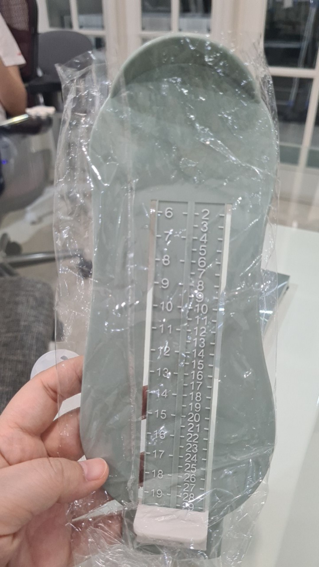 Alat Pengukur Kaki Bayi Anak Bahan Plastik Untuk Memudahkan Mencari Sepatu Yang Tepat Alat Ukur Kaki