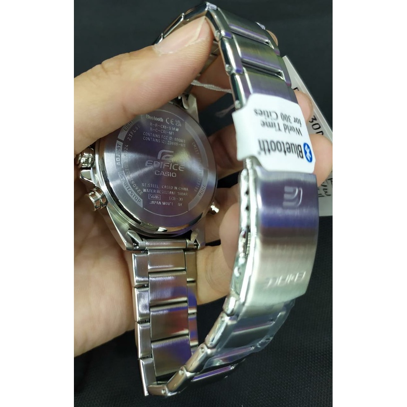 Jam Tangan Pria Casio Edifice ECB-30D-1ADF/ECB-30D-2ADF Original