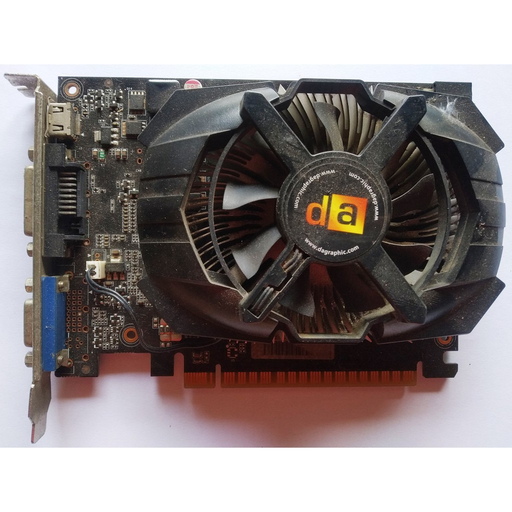 VGA DA Digital Alliance GTX 650 DDR5 1GB rusak