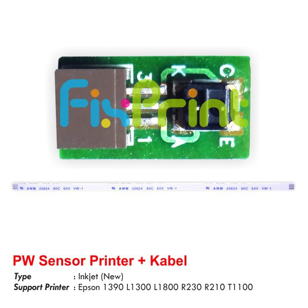 PW Sensor+Kabel Printer Epson 1390 T1100 L1300 L1800