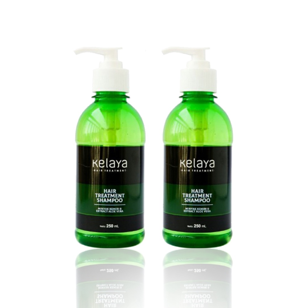 FREE SISIR Kelaya Shampoo Hair Treatment Original Atasi Rambut Rontok Bisa COD-PAKET 2 PCS SHAMPOO