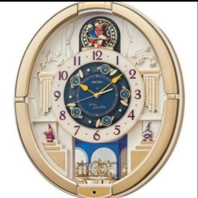 Qxm290 Jam dinding seiko Music melody