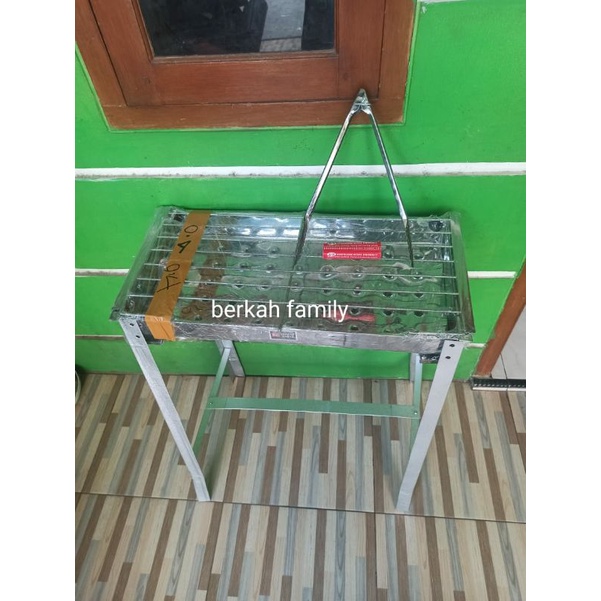 Panggangan Sate Bakaran Arang Panggangan Ayam Ikan Stainless