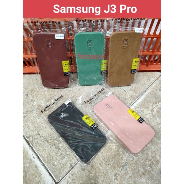 Softcase Samsung J3 Pro Silikon Casing Selicon Case Macaron Pelindung Pro Camera