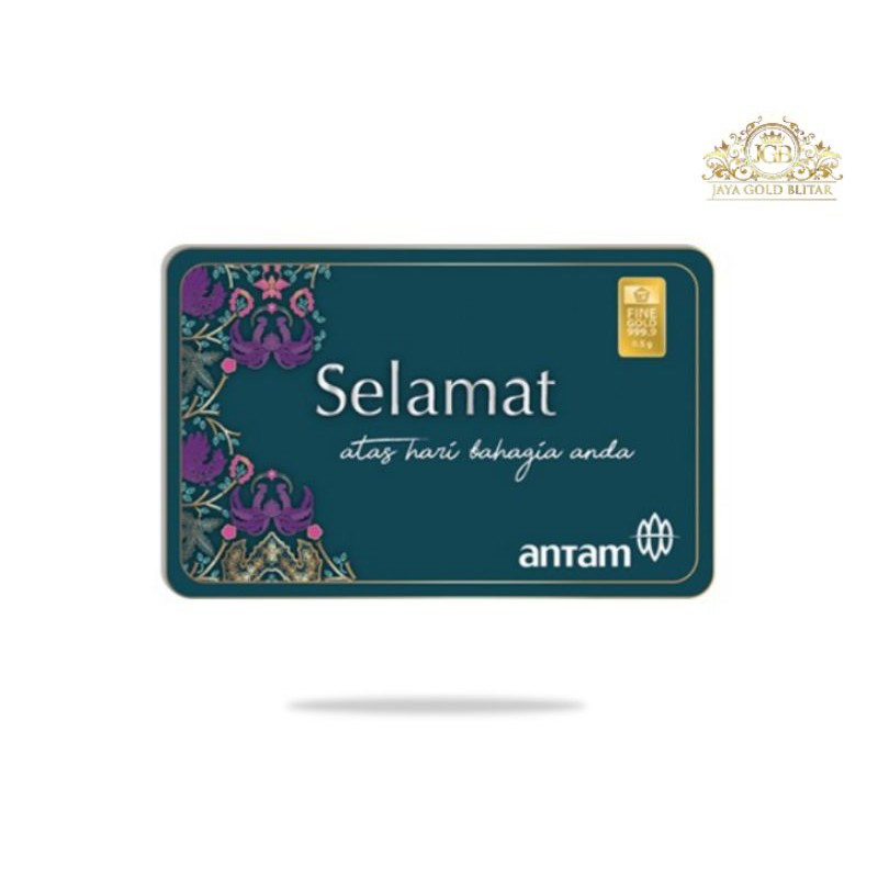 Emas Antam Gift Series "SELAMAT" 0,5gram