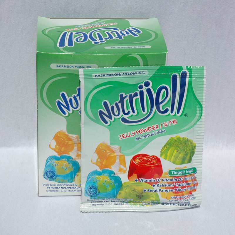 

NUTRIJELL MELON Sachets 12 x 15 gram