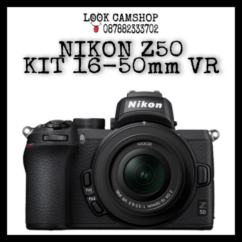 Kamera Mirrorless Nikon Z50 Z 50 Kit 16-50mm VR