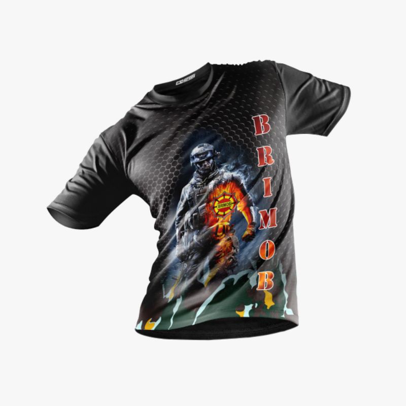 JERSEY KAOS BRIMOB SINGELPRINT SUBLIMEJERSEYBANDUNG C72 JERSEY BANDUNG OFFICIAL STORE