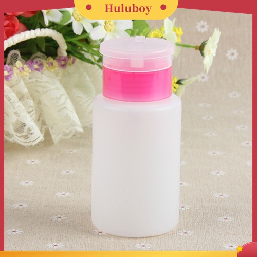 Huluboy Huluboy♡ Botol Dispenser Pompa Kosong 150ML Untuk Pembersih Kutek UV GEL