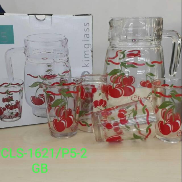 Satu Set's Gelas dan Teko