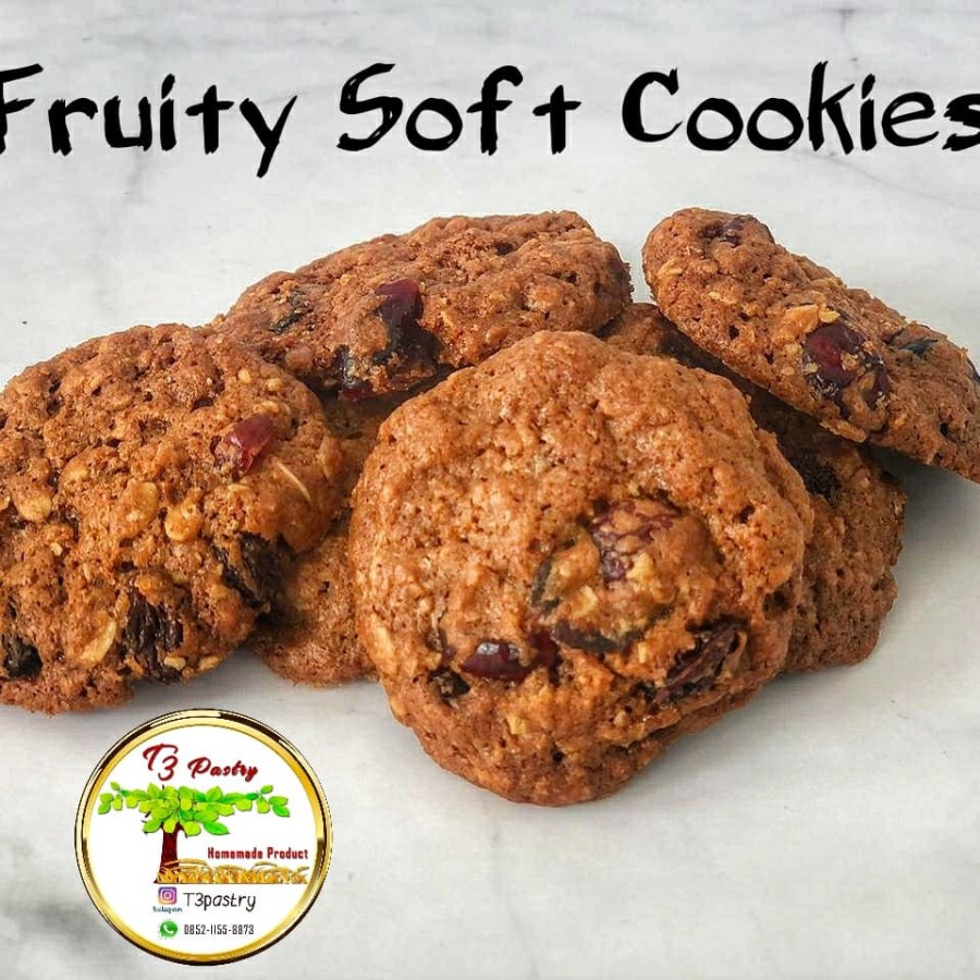

Fruity Oat Soft Cookies - SealedBags 100g